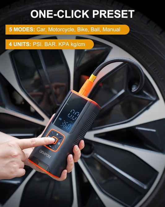 Portable Wireless Air Compressor Tire Inflator