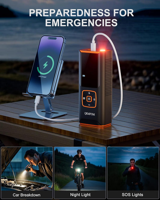 Portable Wireless Air Compressor Tire Inflator