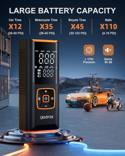 Portable Wireless Air Compressor Tire Inflator